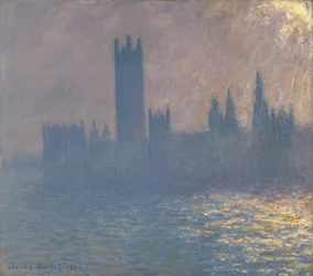 Houses of Parliament, Sunlight Effect